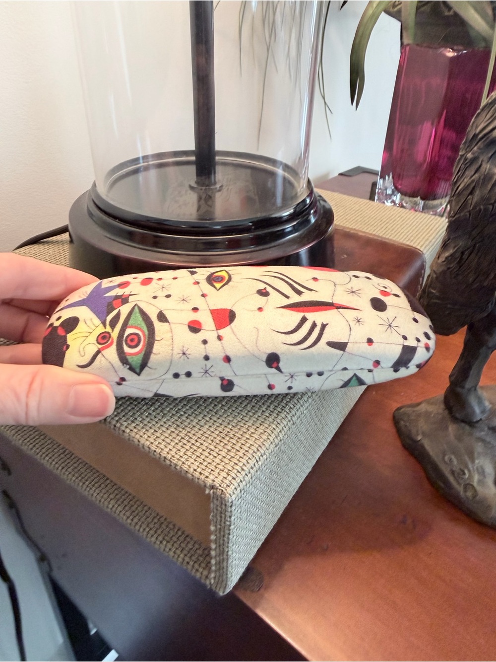 Vintage Joan Miro Eyeglass Case